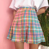 Women's Kawaii Pleated Skirt