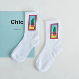 Moon Milk Kawaii Socks