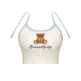 Harajuku Knit Crop Top Set