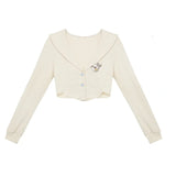 Harajuku Knit Crop Top Set