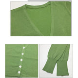 Women's Knitted Cropped Cardigan