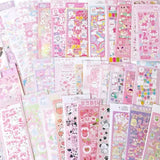 Korean Kawaii Sticker Pack - Laser-Cut for Albums & DIY
