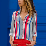 Korean Office Chiffon Blouse