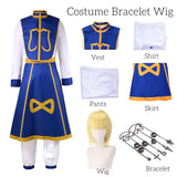 Kurapika Cosplay Costume – Hunter x Hunter Outfit with Wig & Chains