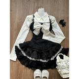 Lace Tiered Skirt Set – Sweet Lolita Kawaii Style