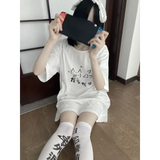 Kawaii "Lazy Cat" T-Shirt