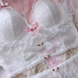 Sweet Lace Bow Lingerie Set