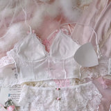 Sweet Lace Bow Lingerie Set