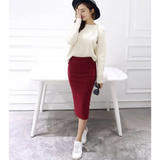 Long Midi Pencil Skirts