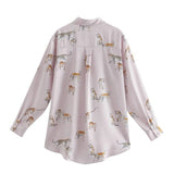 Women's Long Sleeved Blouse