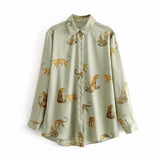 Women's Long Sleeved Blouse