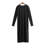Long Split Dress