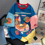 Harajuku Cartoon T-shirt Loose Fit