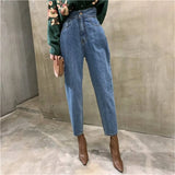 Loose Korean Jeans for Women