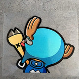 One Piece Luffy Car Sticker - Decorative Bumper Sticker