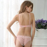 Luxurious Flowery Bra Set