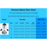 Homura Akemi Cosplay Uniform – Madoka Magica Magical Girl Dress Set
