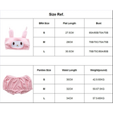 My Melody Cinnamoroll Pajama Two Piece Set