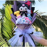 Plush Bouquet - My Melody, Kuromi, Cinnamoroll, KT Cat