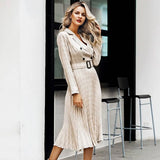 Midi Length Blazer Dress