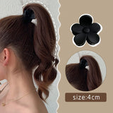 Gold Pearl Rhinestone Mini Hair Clip