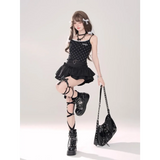 Fairy Kei Ruffle Mini Skirt