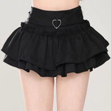 Fairy Kei Ruffle Mini Skirt