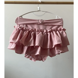 Fairy Kei Ruffle Mini Skirt