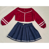 Mita Mira Cosplay School Uniform – MiSide Yandere JK Set for Girls & Women