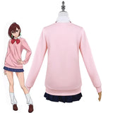 Momo Ayase Cosplay Costume – Dandadan School Uniform Set with Accessories