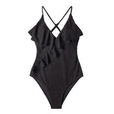 Ruffled One Piece Swimsuits