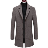 Plaid Button Coat