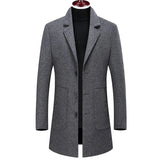 Plaid Button Coat