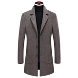 Plaid Button Coat