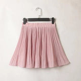 Pleated Mini Skirt Tulle