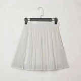 Pleated Mini Skirt Tulle