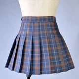 Preppy Harajuku Plaid Pleated Mini Skirt – Kawaii Schoolgirl Style