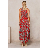 Polka Dot Halter Dress