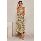 Polka Dot Halter Dress
