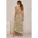 Polka Dot Halter Dress