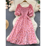 Puff Sleeve Party Dress
