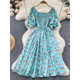 Puff Sleeve Party Dress