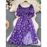 Puff Sleeve Party Dress