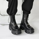 Women's Punk Platform Ankle Boots