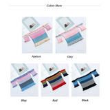 Rainbow Striped Crop Top