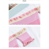 Rainbow Striped Crop Top