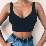 Bow Decorated Crop Top