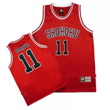 Shohoku Basketball Team Jersey - Sakuragi Hanamichi, Rukawa