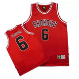 Shohoku Basketball Team Jersey - Sakuragi Hanamichi, Rukawa