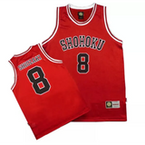 Shohoku Basketball Team Jersey - Sakuragi Hanamichi, Rukawa
